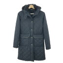 MACKINTOSH LONDON マッキントッシュロンドン 内ボアキルティング コート サイズ:34 ネイビー レディース アウター 【中古】