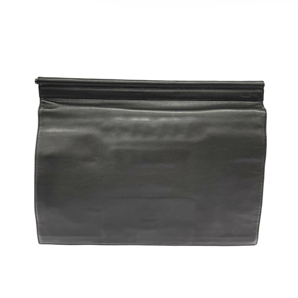 GOLD PFEIL ゴールドファイル ビジネスバッグ 書類バッグ ブラック レザー メンズ クラッチ ブリーフケ..