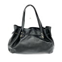 MORABITO モラビト トートバッグ 良好 ブラック レザー レディース bag 鞄 【中古】