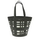 HIROFU ヒロフ トートバッグ 良好 グリーン レディース bag 鞄 【中古】