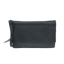 GIANNI CHIARINI ジャンニキアリーニ ショルダーバッグ ブラック レザー レディース 斜め掛け bag 鞄 【中古】