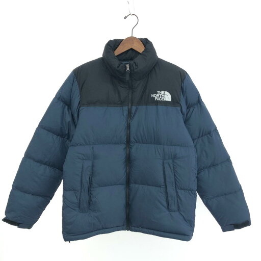 THE NORTH FACE ザノースフェイス ヌプシ ダウンジャケット サイズ:L ネイビー メンズ アウター 【中古】 THE NORTH FACE ザノースフェイス ヌプシ ダウンジャケット サイズ:L ネイビー メンズ アウター 【中古】