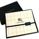 BURBERRY LONDON バーバリーロンドン ホースロゴ刺繍 チェッック ソフトコットンシーツ 美品 ライトベージュ コットン 西川産業 【中古】
