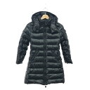 MONCLER モンクレール CAPPOTTO PIUMA MOKA COAT ダウンコート サイズ:140 ブラック キッズ アウター 子供服 【中古】
