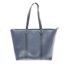 Paul Smith ポールスミス トートバッグ ネイビー レザー ユニセックス bag 鞄 【中古】