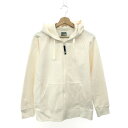 THE NORTH FACE ザノースフェイス リアビューフルジップフーディ パーカー サイズ:XL ホワイト レディース 定価¥14300 トップス 【中古】