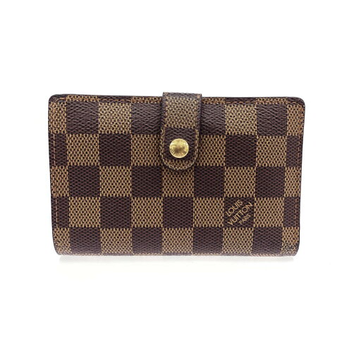 LOUIS VUITTON ルイヴィトン ポルトモネビエヴィエノワ ダミエ エベヌ 二つ折り 財布 N61664 CA0046 ブラウン レディース ウォレット 【中古】 LOUIS VUITTON ルイヴィトン ポルトモネビエヴィエノワ ダミエ エベヌ 二つ折り 財布 N61664 CA0046 ブラウン レディース ウォレット 【中古】