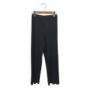 PLEATS PLEASE プリーツプリーズ パンツ サイズ:1 PP74-JF143 ブラウン レディース イッセイミヤケ ボトムス 【中古】