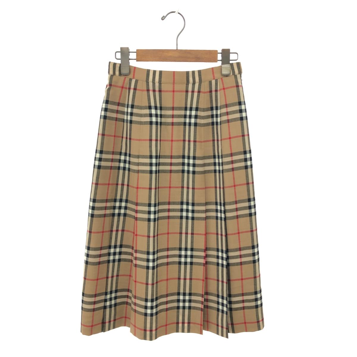 BURBERRY チェック柄ボックススカート 40 楽天市場】バーバリーチェックプリーツスカートの通販
