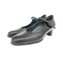 pedala ペダラ パンプス 未使用品 表記サイズ:24 ブラック レザー レディース 靴 シューズ shoes 【中古】(4)