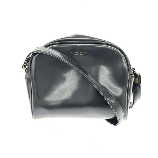 CLASKA クラスカ ショルダーバッグ ブラック PVC レディース 斜め掛け bag 鞄 【中古】 CLASKA クラスカ ショルダーバッグ ブラック PVC レディース 斜め掛け bag 鞄 【中古】