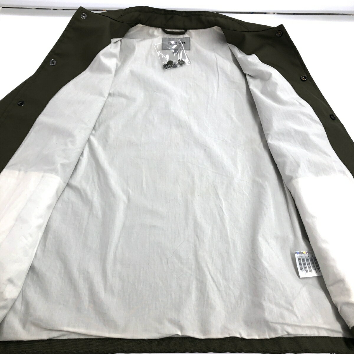 Carhartt カーハート コーチ ジャケット サイズ:S カーキ メンズ WATCH COACH JACKET アウター 【中古】