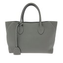 BONAVENTURA ボナベンチュラ ミア 2WAYバッグ グレージュ レザー レディース 多機能 bag 鞄 【中古】(4)