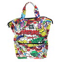 Hysteric MINI ヒステリックミニ リュック 美品 マルチカラー ナイロン ユニセックス リュックサック バックパック bag 鞄 【中古】(4)