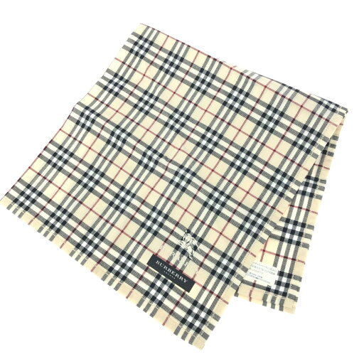 BURBERRY LONDON バーバリーロンドン ハンカチ 未使用品 ベージュ コットン シャドーホース/ノバチェック ユニセックス 贈答品 引き出物 ギフト 【中古】 BURBERRY LONDON バーバリーロンドン ハンカチ 未使用品 ベージュ コットン シャドーホース/ノバチェック ユニセックス 贈答品 引き出物 ギフト 【中古】
