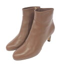Salvatore Ferragamo サルヴァトーレフェラガモ ショート ブーツ 良好 6 ブラウン レディース 靴 シューズ ブーティー boots 【中古...