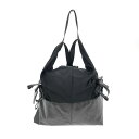 cote&ciel コートエシエル ガンジス リュック ブラック ナイロン レディース バックパック bag 鞄 【中古】