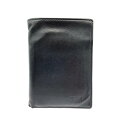 EMPORIO ARMANI エンポリオアルマーニ 二つ折り 財布 330124 ブラック レザー メンズ イタリア製 ウォレット 【中古】(4)