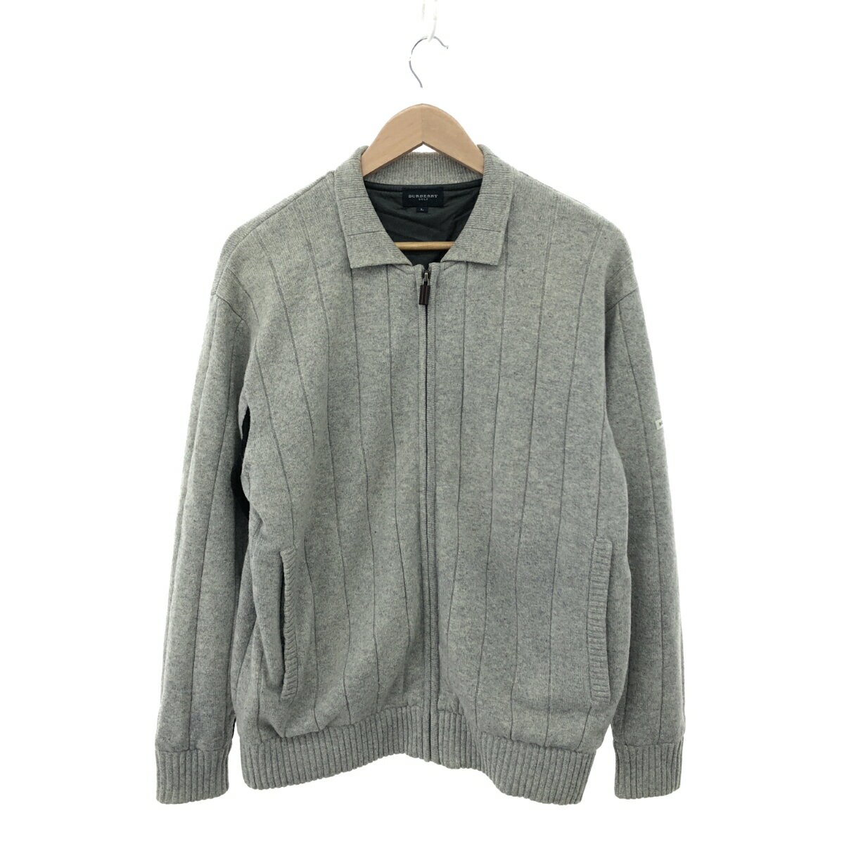 【極美品】高級感◎ BURBERRY 刺繍ロゴ ジップアップニットセーター 楽天市場】バーバリー ジップアップニットの通販