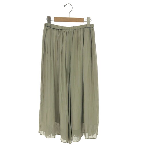 BEARDSLEY ビアズリー フレア ワイド シワシフォンギャザー パンツ サイズ:F BEZ1011502A0003 カーキ レディース ボトムス 【中古】 BEARDSLEY ビアズリー フレア ワイド シワシフォンギャザー パンツ サイズ:F BEZ1011502A0003 カーキ レディース ボトムス 【中古】