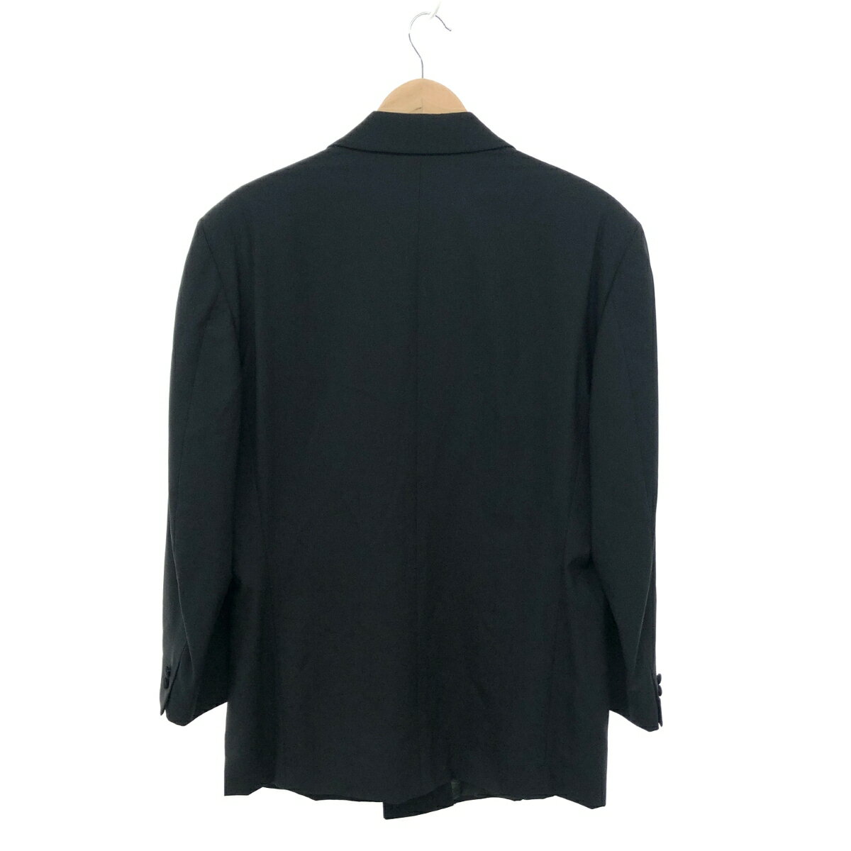 Gianni Versace ジャンニヴェルサーチ ショールカラー セットアップ サイズ:50 パンツ表記なし ブラック メンズ 3タックスラックス 【中古】