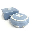 Wedgwood ウェッジウッド ジャスパー 小物入れ 箱付 新品同様 ブルー インテリア interior 【中古】