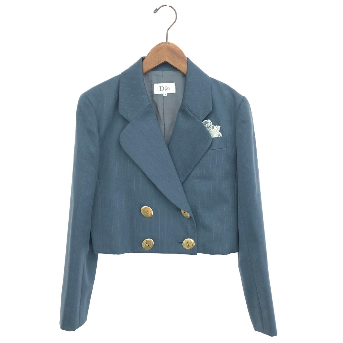 【新作☆国内発送】DIOR 春カラー3色 クロップド ジャケット マドモアゼル ディオール クロップド ジャケット M オレンジ □GY09