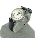 BURBERRY LONDON バーバリーロンドン 腕時計 11300L ブラック/シルバーカラー SS・レザー クォーツ レディース ウォッチ watch 【中古】