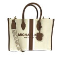 MICHAEL KORS マイケルコース 2WAYトートバッグ 35S3G7ZT2C ベージュ キャンバス ロゴ柄 レディース bag 鞄 【中古】|詳細画像