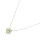 TIFFANY&Co. ティファニー サマセット ツイストノット SVネックレス 良好 シルバーカラー AG925 メッシュボール レディース 【中古】