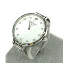 Kate spade ケイトスペード タイニーメトロ 腕時計 KSW1490 シルバーカラー SS クォーツ レディース ウォッチ watch 【中古】