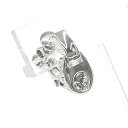 GIVENCHY ジバンシィ イヤリング シルバーカラー クリアストーン レディース accessory アクセサリー 【中古】