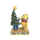 Enesco エネスコ Disney ディズニー SHOWCASE COLLECTION 【Trim the Tree with Me】 くまのプーさん クリスマスツリー 4039045 【中古】