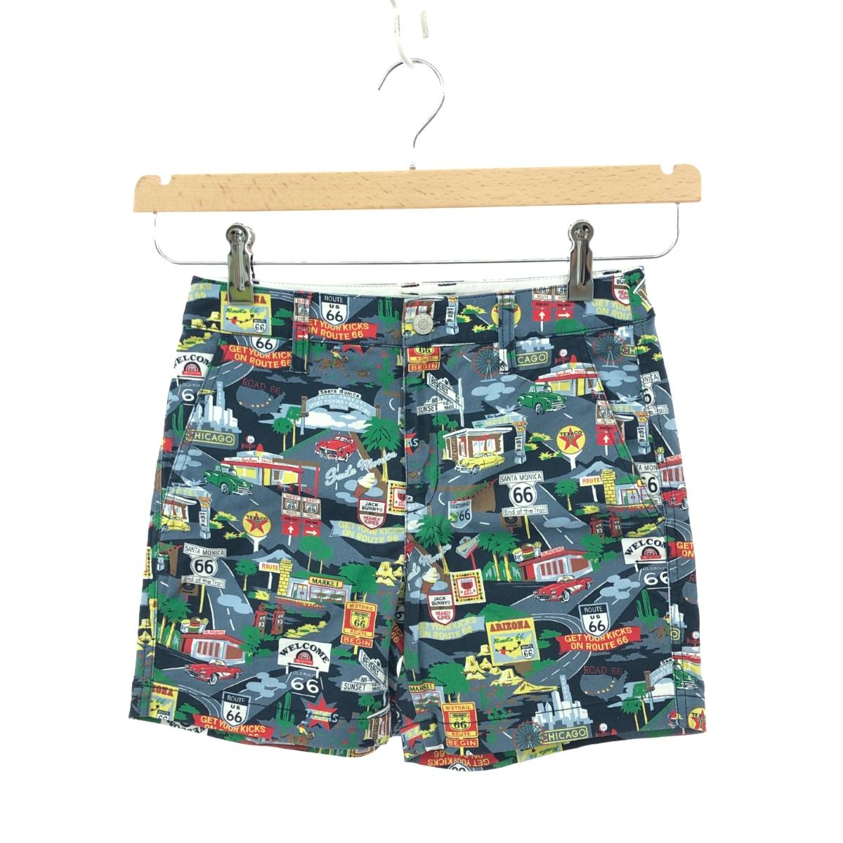 Jack Bunny ジャックバニーバイパーリーゲイツ ゴルフウェア 総柄 ショートパンツ サイズ:0 マルチカラー レディース ボトムス 【中古】