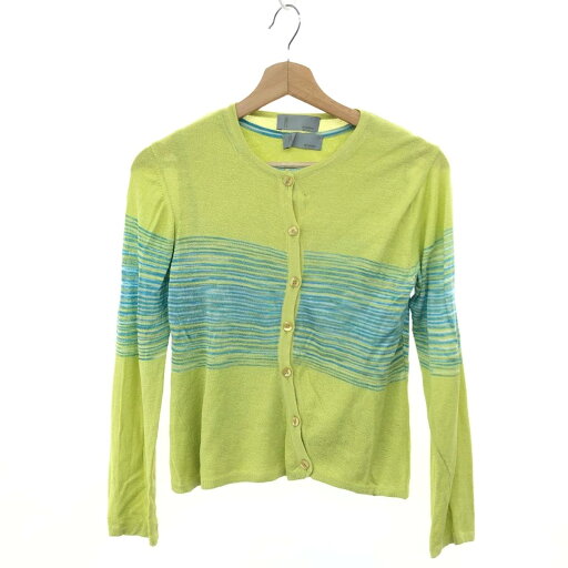 M MISSONI エムミッソーニ 長袖カーディガン×タンクトップ アンサンブル サイズ:44 グリーン レディース トップス 【中古】 M MISSONI エムミッソーニ 長袖カーディガン×タンクトップ アンサンブル サイズ:44 グリーン レディース トップス 【中古】
