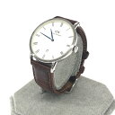 Daniel Wellington ダニエルウェリントン 腕時計 SS×レザー クオーツ メンズ ウォッチ watch 【中古】