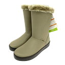 crocs クロックス カラーライトミッド ブーツ 未使用品 表記サイズ:W7 カーキ レディース 靴 シューズ ブーティー boots 【中古】