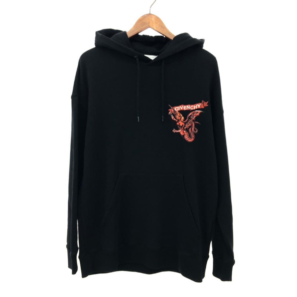 特別価格　GIVENCHY ジバンシー　ブラック パーカー XS GIVENCHY - GIVENCHY ジバンシー パーカー XS 黒 【古着】【中古