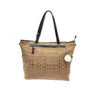 Kanana project カナナプロジェクト 2WAY トートバッグ ブラウン ナイロン レディース bag 鞄 【中古】(4)