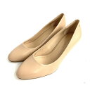 COACH コーチ パンプス 未使用品 表記サイズ:23.0 ピンク レザー C金具 レディース 靴 シューズ shoes 【中古】
