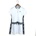 FILA フィラ 半袖ワンピース 未使用品 サイズ:LL ゴルフウエア ホワイト レディース【中古】