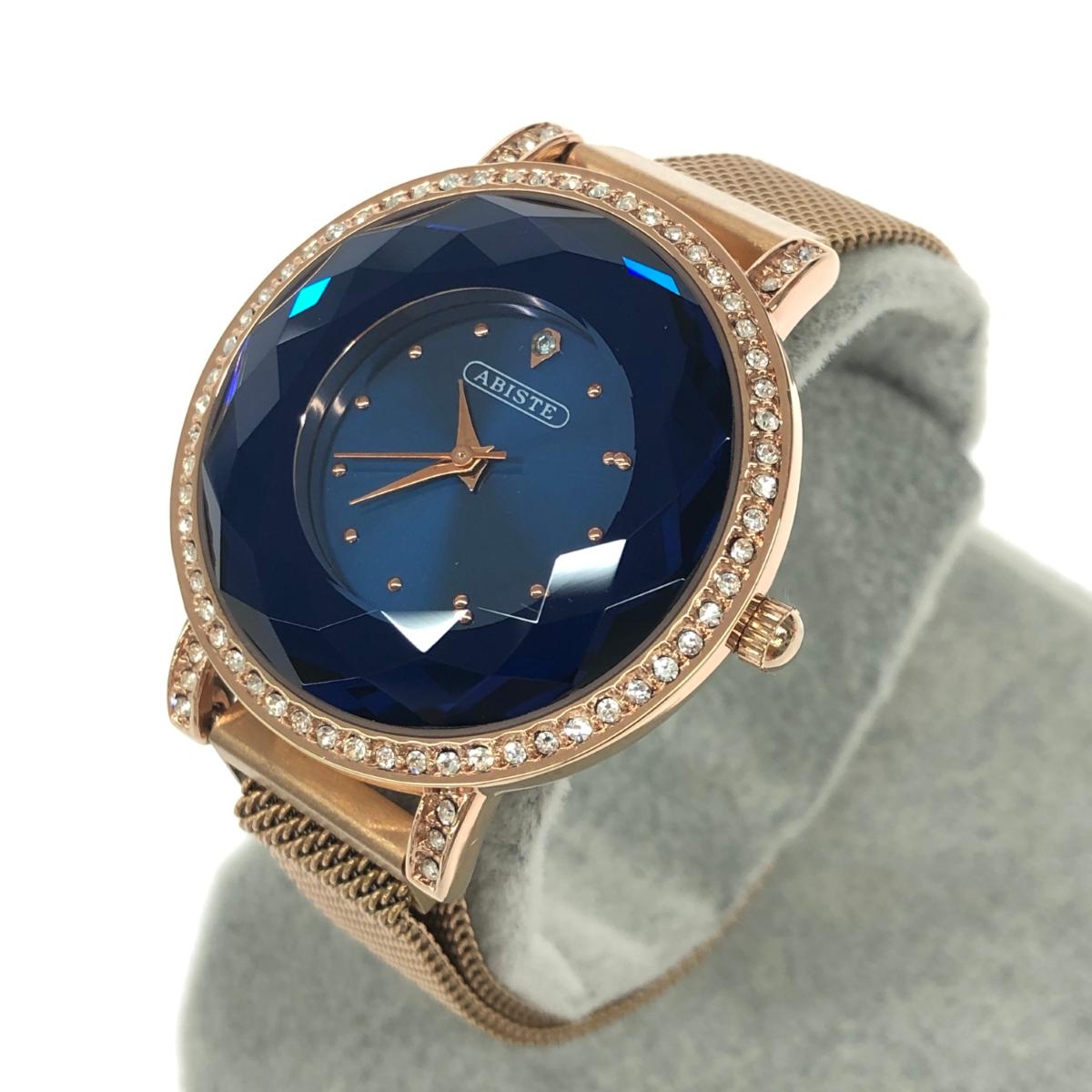 【未使用】ABISTE レディース 時計&バングル セット 楽天市場】アビステ 時計 中古の通販