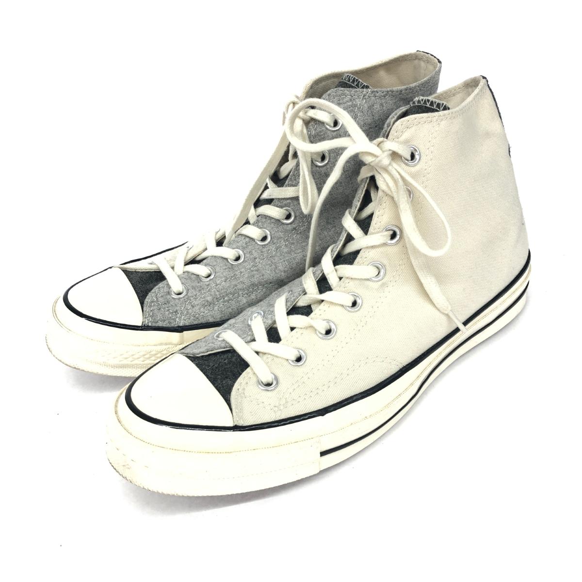 ★楽天スーパーセール対象★ CONVERSE コンバース スニーカー 良好 表記サイズ:28 チャックテイラー Ssense Chuck Taylor A ホワイト/グレー メンズ【中古】