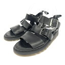 Dr.Martens ドクターマーチン サンダル 表記サイズ:UK5 グリフォン/レザー ブラック レディース【中古】