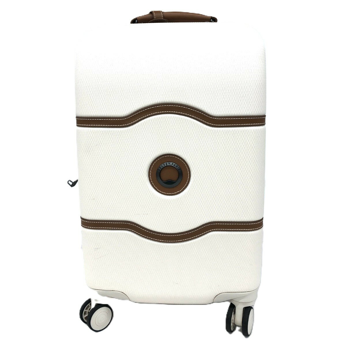 DELSEY デルセー スーツケース 美品 シャトレー ベージュ レディース【中古】