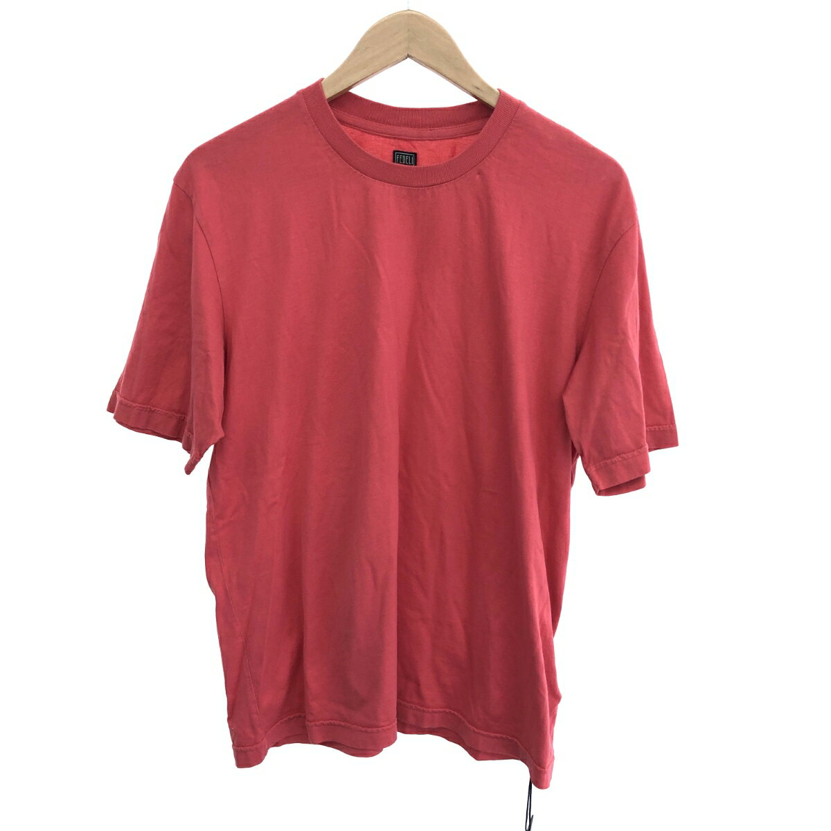 Rakuten - FEDELI フェデリ 半袖カットソー 美品 サイズ:M BH GIZA JERSEY ピンク メンズ【中古】