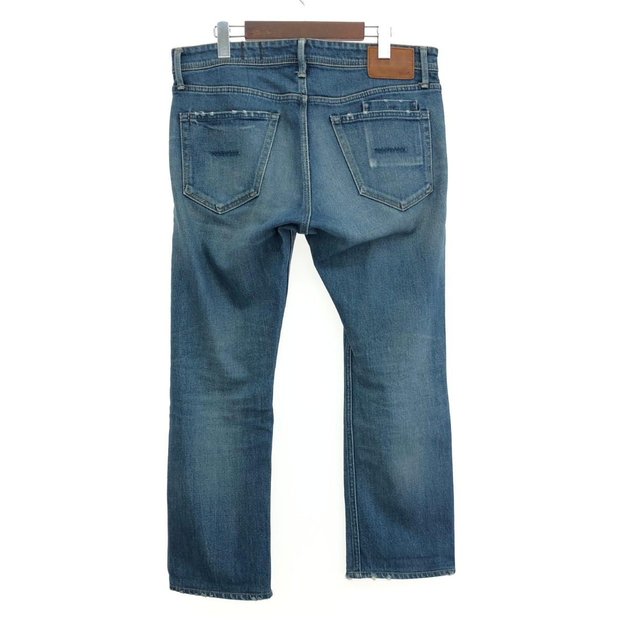 YANUK ヤヌーク デニムパンツ サイズ:34 ブルー メンズ【中古】