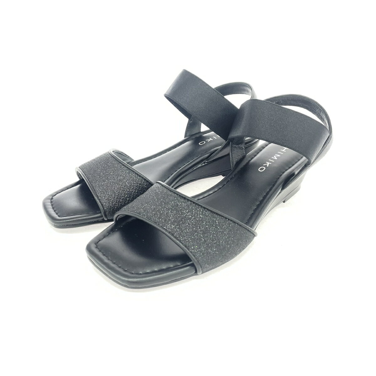 卑弥呼 ヒミコ サンダル 新品同様 表記サイズ:22 22cm ブラック レディース【中古】