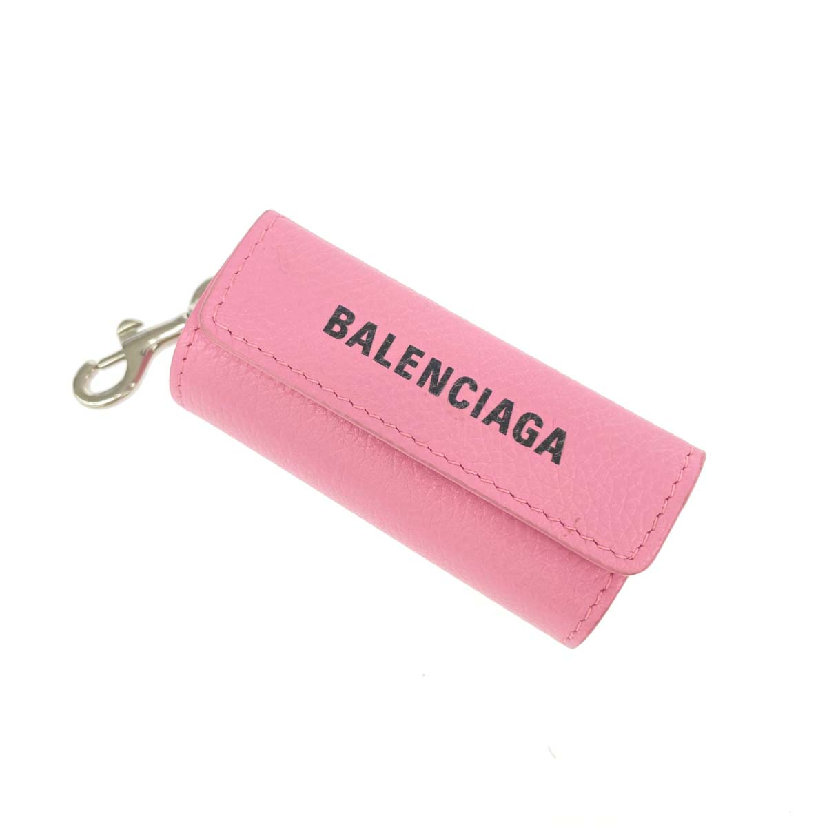 BALENCIAGA バレンシアガ リップケース/リップホルダー 美品 655930 ピンク レディース【中古】