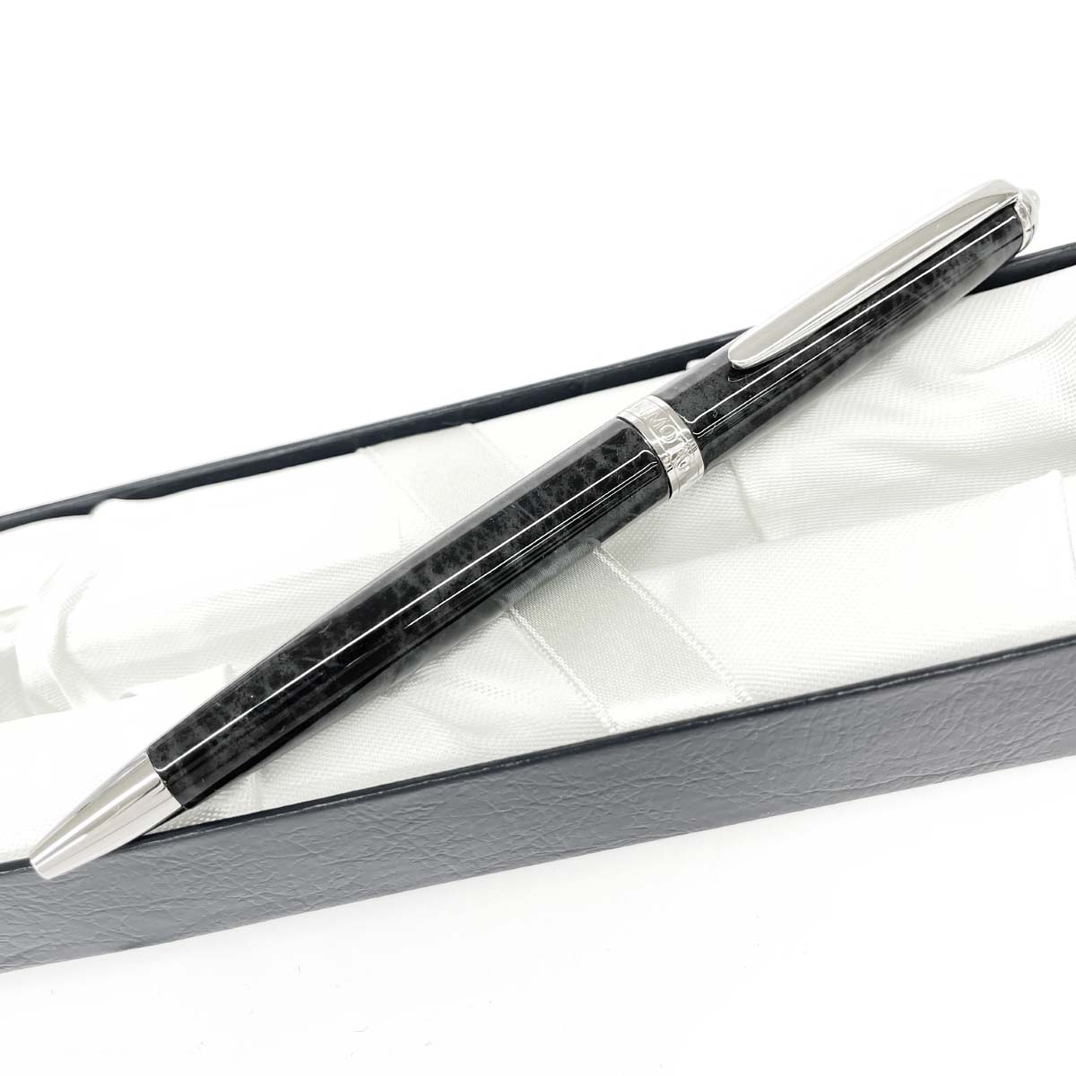 MIKIMOTO ミキモト ツイスト式ボールペン 美品 ブラック ユニセックス【中古】